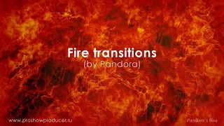 Огненные переходы | ProShow Producer Transitions