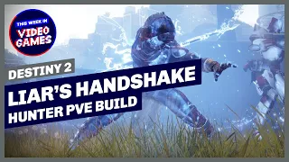 Destiny 2 - Liar's Handshake Hunter PVE build (Cross Counter, Combination Blow and One-Two Punch)