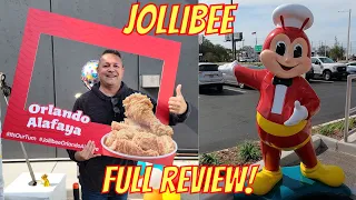 Jollibee, Orlando, Full Review! Filipino Fast Food Restaurant Now Open! Let's Try It Out!