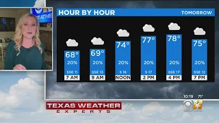 Mild, Cloudy Friday With Some Rain Chances