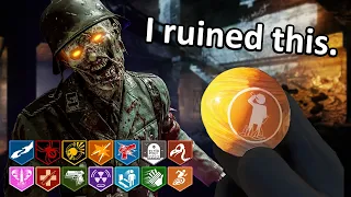 I Ruined the First Ever Cod Zombies Map...