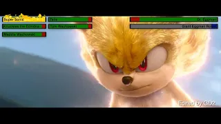 Sonic the Hedgehog 2 Final Battle with healthbars (2/2)