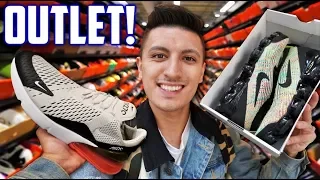 BEST SNEAKER SITTING at the NIKE OUTLET! (Cheap Airmax 270 and more!)