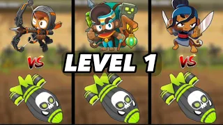 Level 1 Heroes Vs ZOMG Compilation