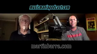 Music Mania Podcast- Interview With Martin Barre (Former Jethro Tull Guitarist)