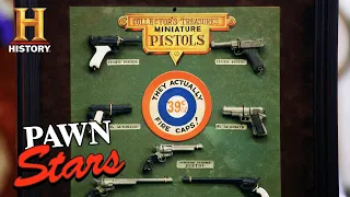 Pawn Stars: COREY STICKS TO HIS GUNS in Rare Toy Pistol Deal (Season 18)