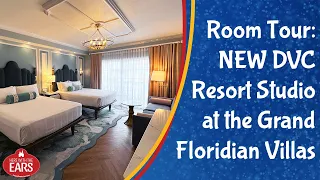 NEW Grand Floridian Resort Studio Room Tour - Standard View - New DVC Villas