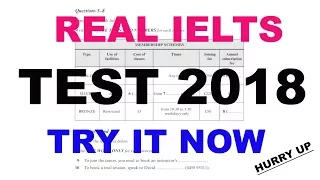 IELTS LISTENING PRACTICE TEST 2018 WITH ANSWERS