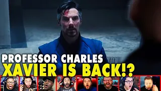 Reactors Reaction To Professor X Voice On Doctor Strange Multiverse of Madness | Mixed Reactions