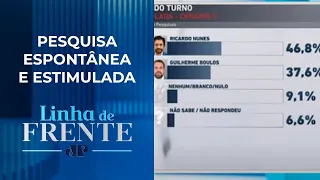 Segundo pesquisa, Nunes tem vantagem sobre Boulos em São Paulo | LINHA DE FRENTE