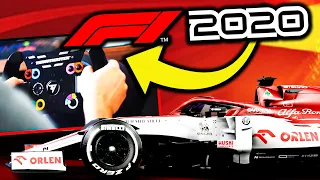 F1 2020 PL - SPRAWDZAMY NOWOŚCI I TESTUJEMY KIEROWNICE + KAMERKA! 😍 Polski Gameplay 4K