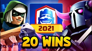 I GOT 20 WINS WITH CLASSIC PEKKA BRIDGE SPAM IN CLASH ROYALE!