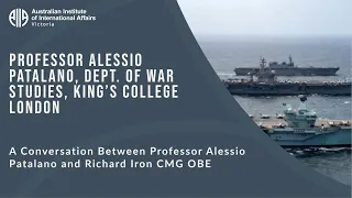 Professor Alessio Patalano, Dept. of War Studies, King’s College London