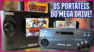 Sega Nomad e Mega Jet: os portáteis do Mega Drive!