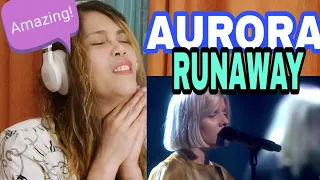 FIRST TIME REACTING TO AURORA " RUNAWAY" LIVE PERFORMANCE