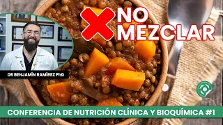Lentejas con Zanahoria: Riesgo en Salud - Conferencia # 1 Dr Benjamín PhD - Bioquímica Clínica