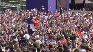 Tokyo 2020: French Olympic champions join festivities as Games draw to close | AFP