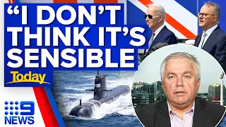 Former submariner weighs in on AUKUS submarines deal | 9 News Australia