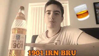 Taste testing 1901 limited edition Irn Bru