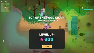 Super Animal Royale # 274 reaching level 800