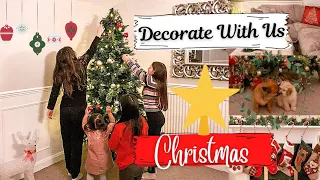 DECORATE WITH US FOR CHRISTMAS 2021! | CHRISTMAS TREE NUMBER 1! | VLOGMAS