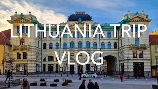 Vilnius, Lithuania | old town tour | a country inside the city? | eating large pizza | cold days