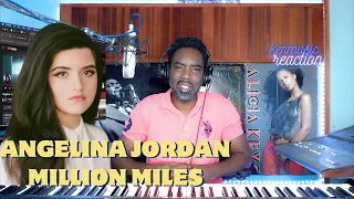 Angelina Jordan Million Miles First Time  (Reaction)