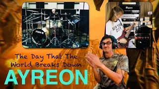 FIRST TIME HEARING AYREON - THE DAY THAT THE WORLD BREAKS DOWN | UK SONG WRITER KEV REACTS #VLOG