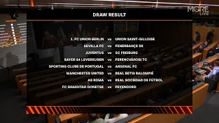 The UEFA Europa League Round of 16 Draw!