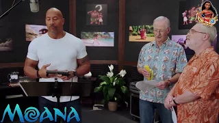 Moana - Behind the Scenes - Funny moment of Voice cast