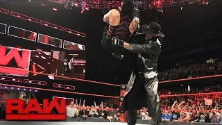 Roman Reigns has a chilling encounter with The Undertaker: Raw, March 6, 2017