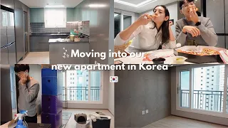 Moving Vlog + Empty Korean Apartment Tour🇰🇷