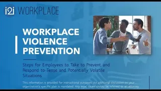 Workplace Violence Prevention Training