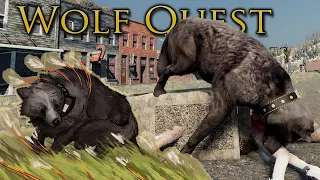 Digging DEER Out of a Dumpster in the NEW UPDATE?! 🐺🦊 Wolf Quest: LOST ECHOES • #35