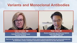 COVID19:  Variants and Monoclonal Antibodies