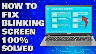 How To Fix Screen Blinking and Flickering issue on Windows 11 Problem Solved 100%