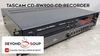 Tascam CD-RW900 CD Player/Recorder - Analog Music Recording Demo