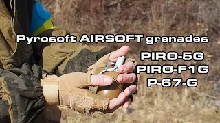 PYROSOFT Airsoft PYRO BB grenades #pyrosoft #anareus