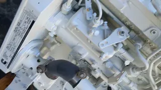 Engine Test Cummins Marine 6BT 210 with ZF 220A 1.23 gear