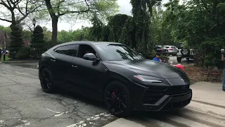 BLACKED OUT Urus ACCELERATION