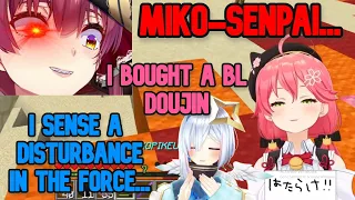 Miko Buys BL for "Educational Purposes". Kanata Warns Her of the Imminent Horny Menace [En Subs]