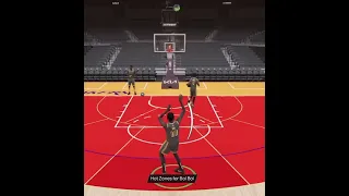 End game Bol Bol doing the James harden step back #2k23 #stepback #fyp #viral #nba