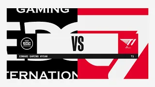 EDG vs. T1 | Group Stage | 2022 World Championship | Edward Gaming Hycan vs. T1 (2022)