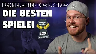 Meine Tipps zum Kennerspiel des Jahres 2024!