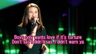 Hanna Eyre - Blank Space (The Voice Performance) - Lyrics