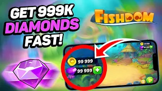 How To Get Unlimited DIAMONDS & COINS in Fishdom 2022 (Android/iOS)