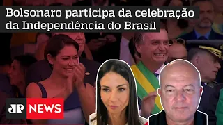 Motta e Amanda Klein analisam celebração do 7 de Setembro em Brasília