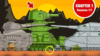 Steel Monsters engage in Battle: Tank Animation about KV-44, Leviathan, Ratte