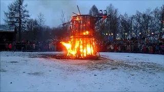 Масленица 2018 в Ярославле на острове Даманский