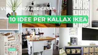 10 idee creative di Ikea Hack per il modello Kallax - Casa Fai da te!